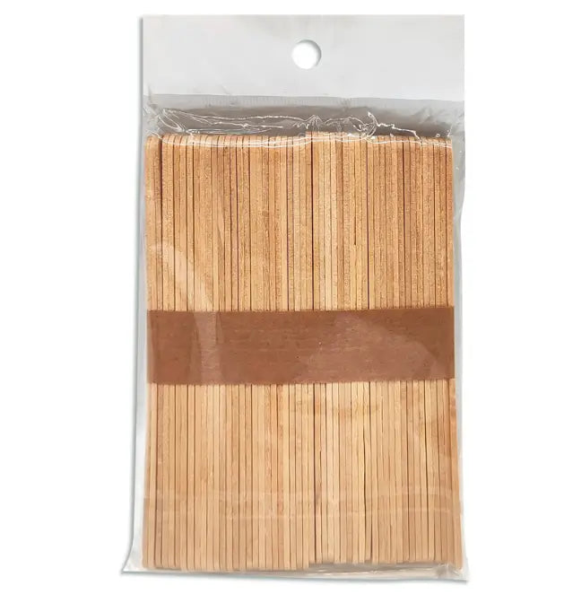 Palitos de helado de madera 14cm - set x50