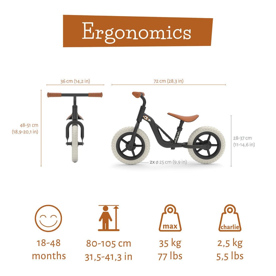 Bici de Equilibrio Charlie Flamingo