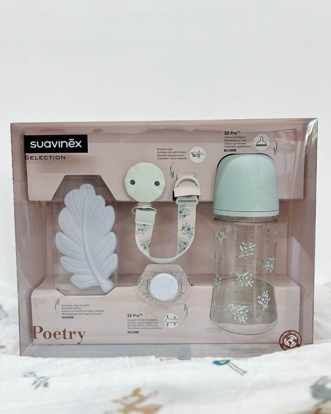 Set de regalo 0-6m Poetry (2 colores)
