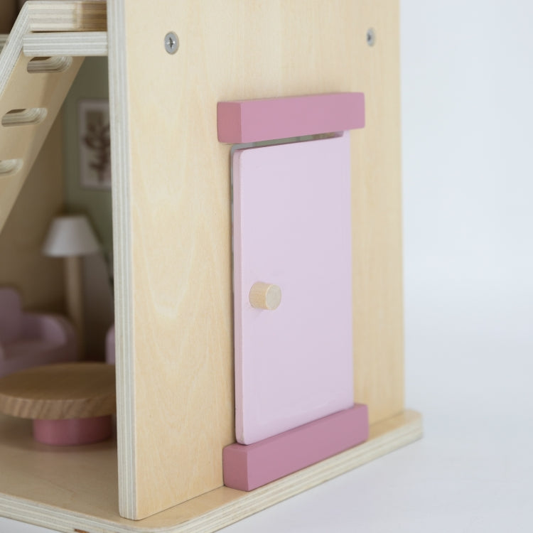Casita de muñecas en madera