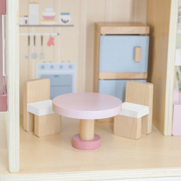 Casita de muñecas en madera