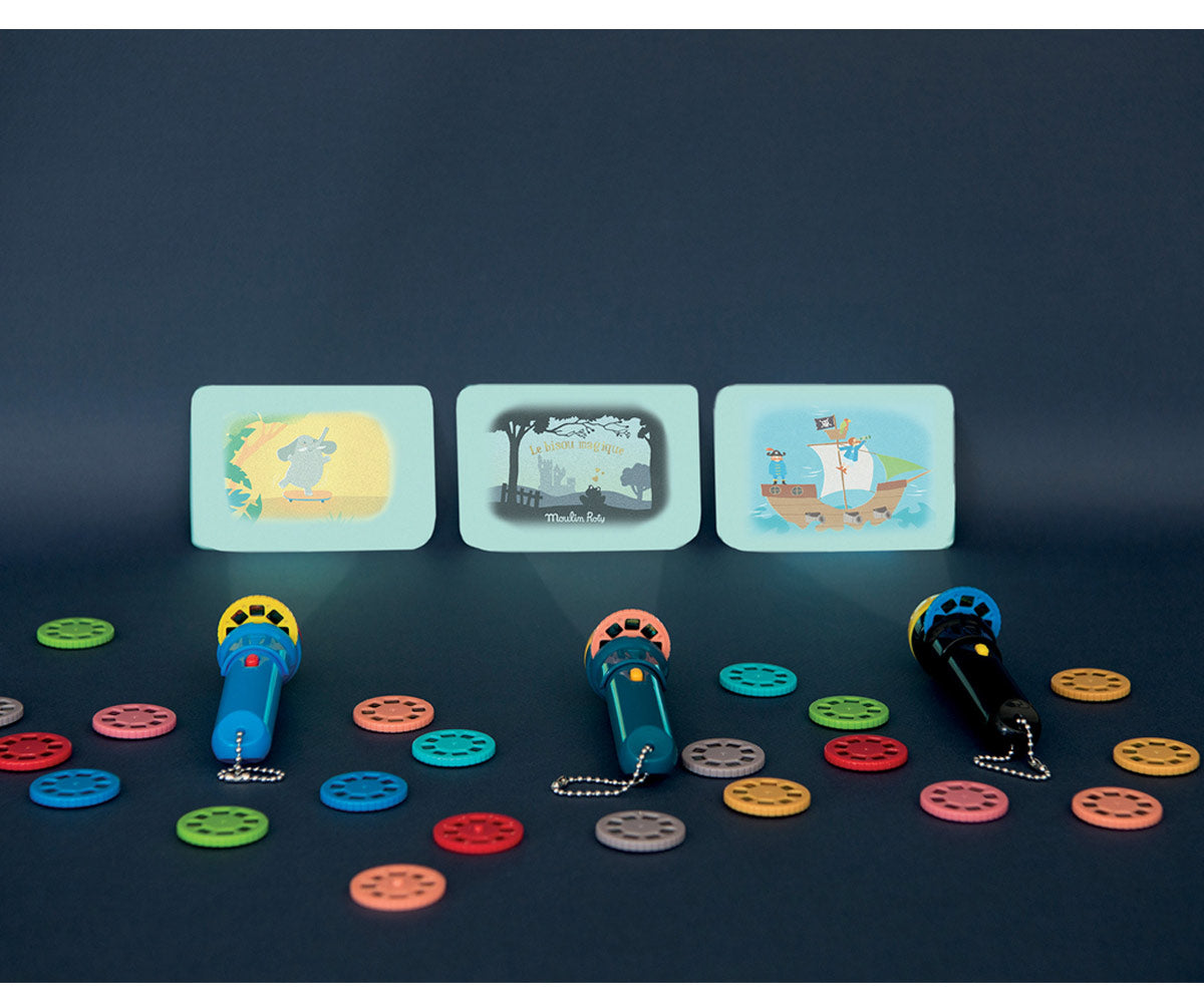 Caja de 3 Discos para Linterna Proyectora - Cuentos Le Voyage D'Olga