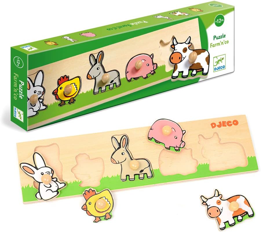 Puzzle de botón Farm ‘n’ Co