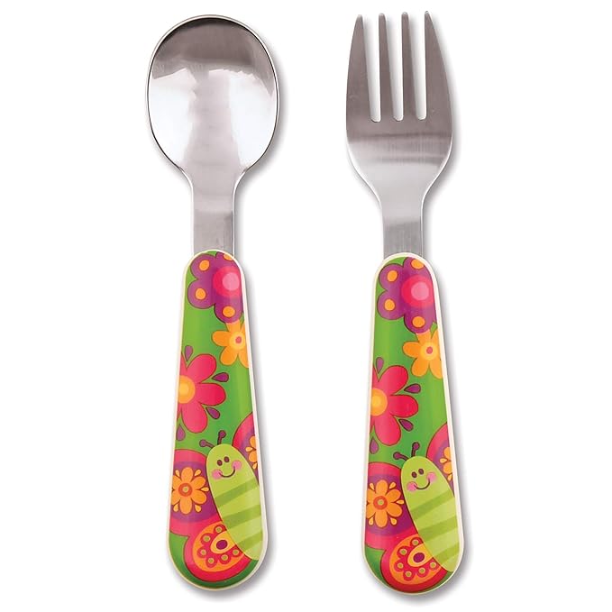 Set de Cuchara y Tenedor con Estuche