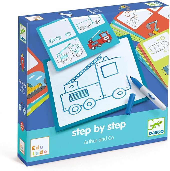 Dibujo Step by step Arthur & Co