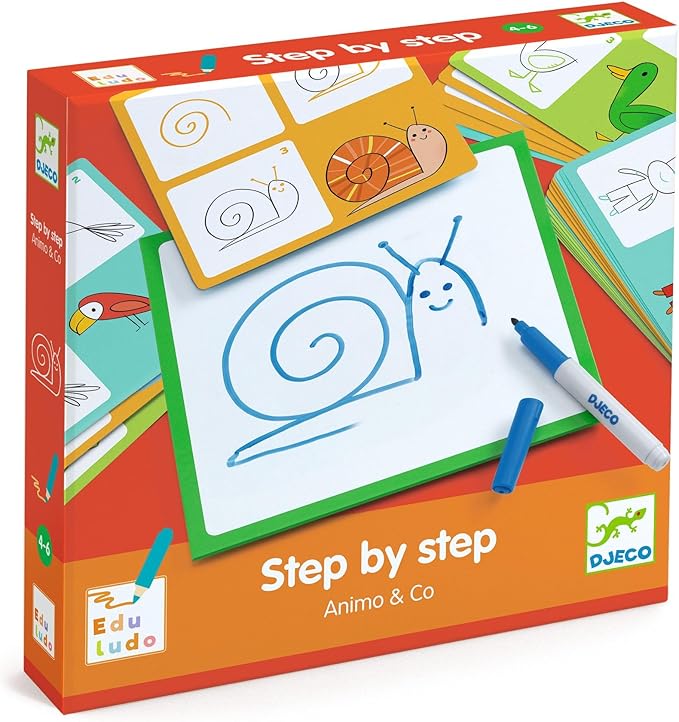 Dibujo Step by step Animo & C0