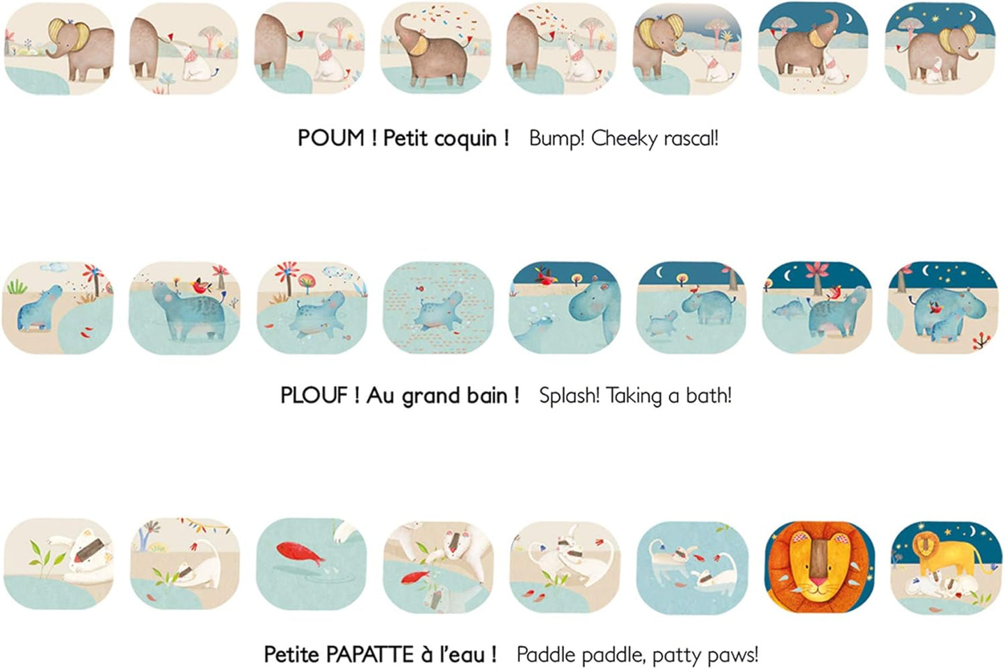 Caja de 3 Discos para Linterna Proyectora - Cuentos Les Papoum