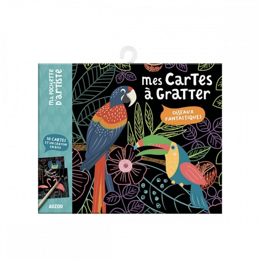 Láminas para Raspar Pájaros