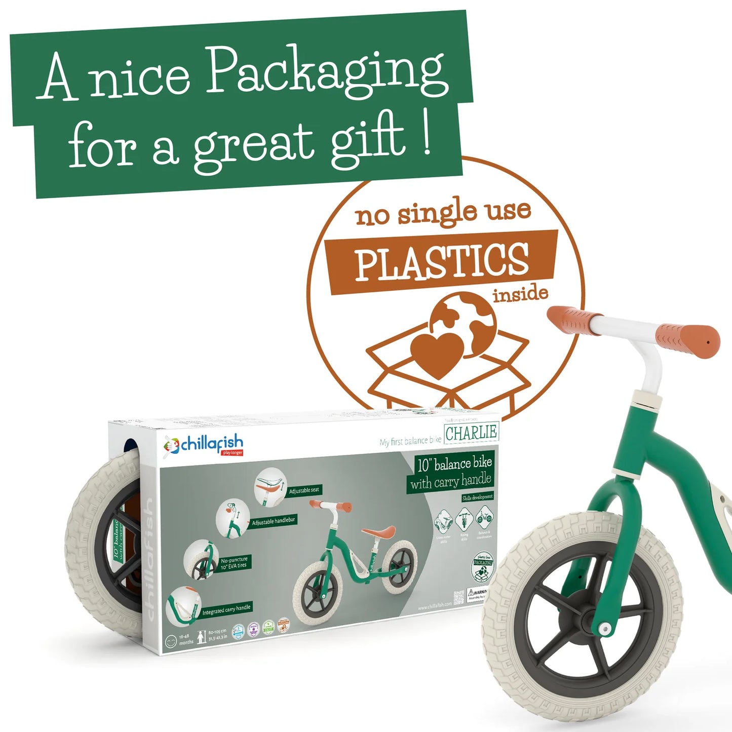 Bici de Equilibrio Charlie Forest