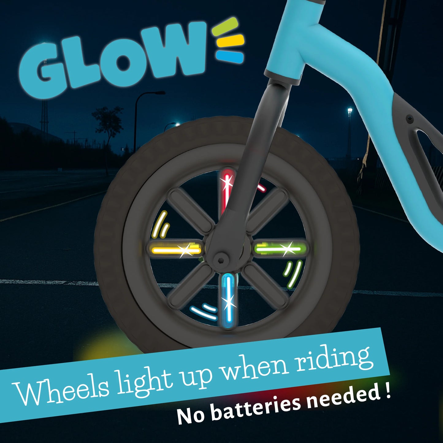 Bici de Equilibrio Charlie Glow
