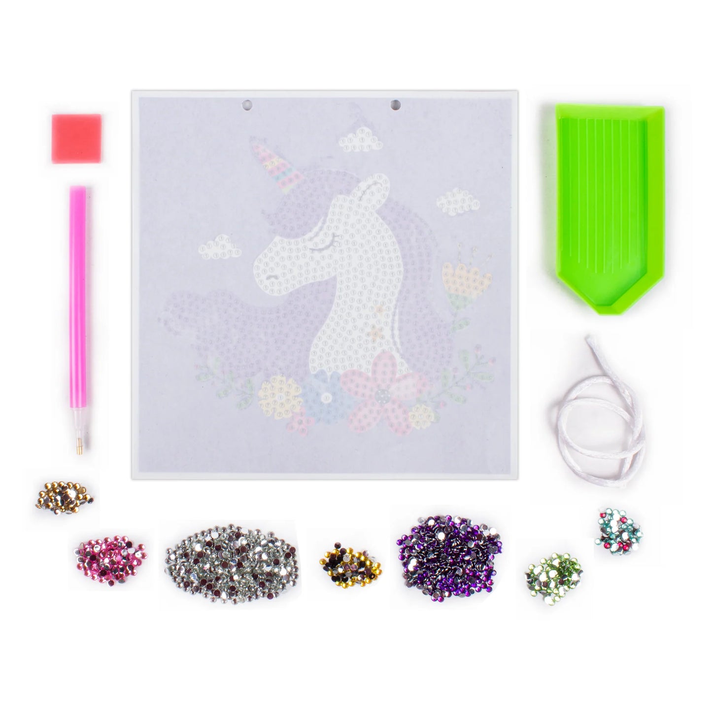 Kit Pinta con Diamantes - Unicornio