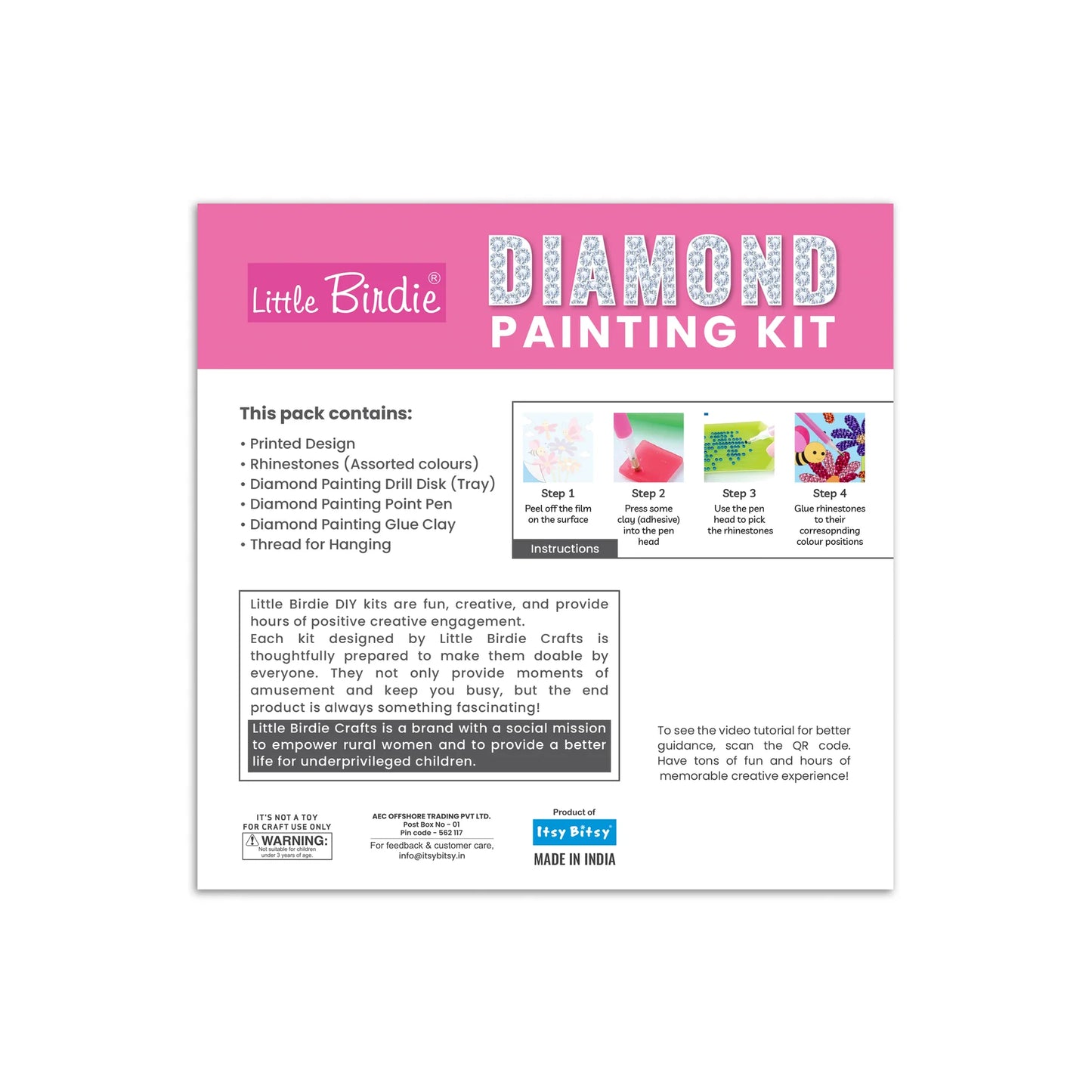 Kit Pinta con Diamantes - Jardín