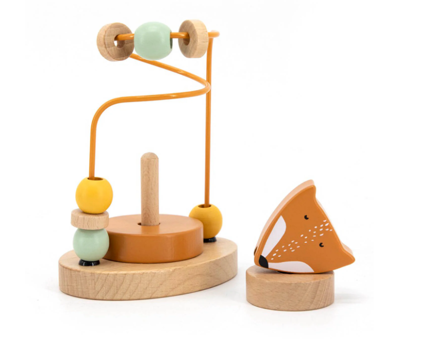 Laberinto de cuentas de madera - Mr. Fox