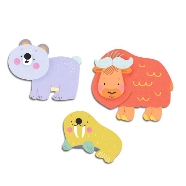 Mis primeros stickers - Ice Field Animals