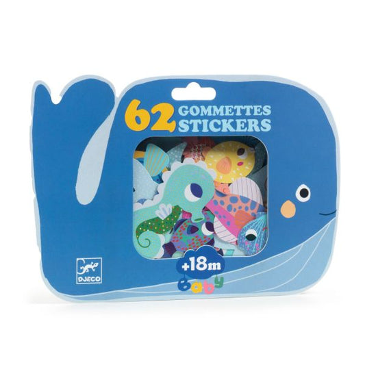 Mis primeros stickers - Sea Animals