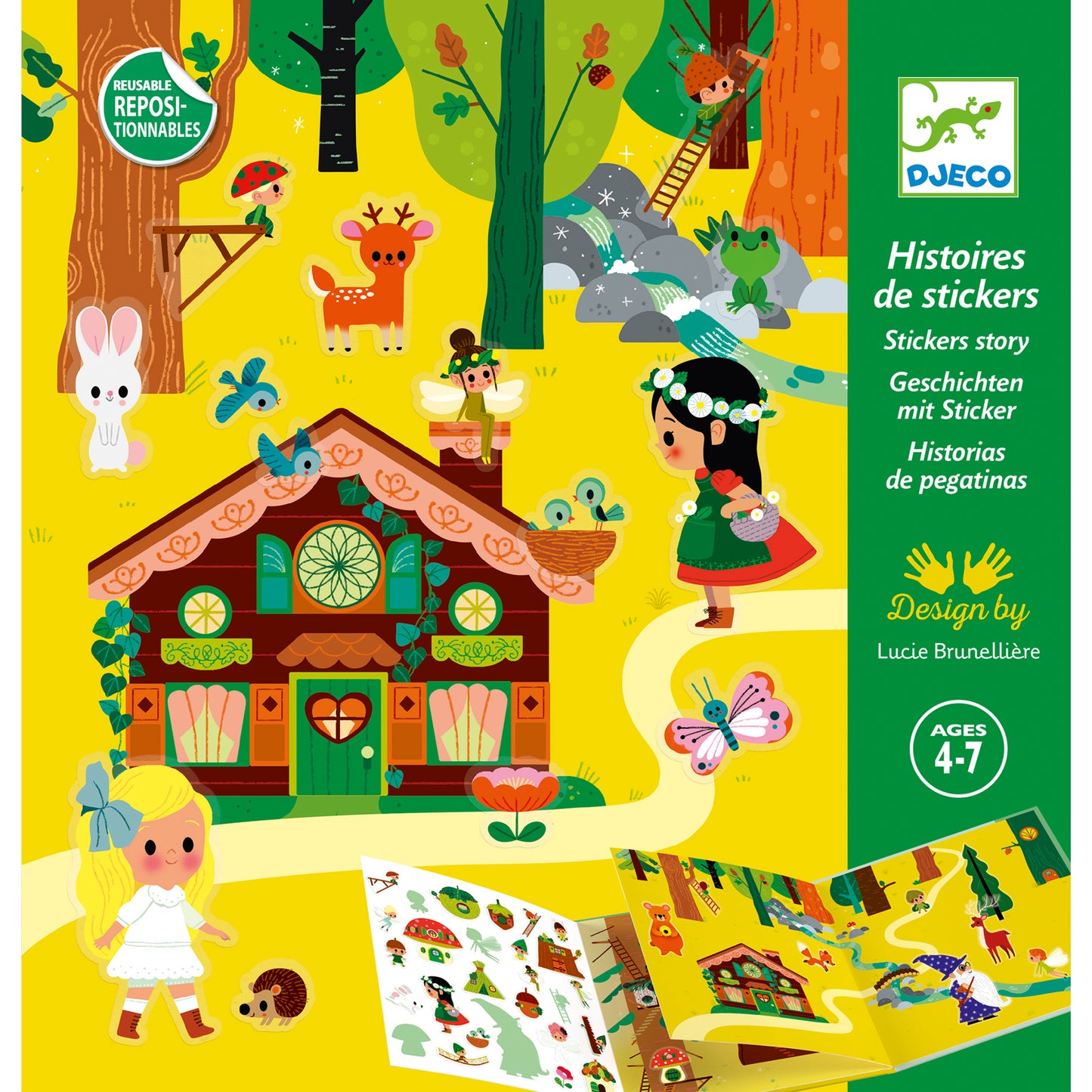 El bosque mágico: historias con stickers