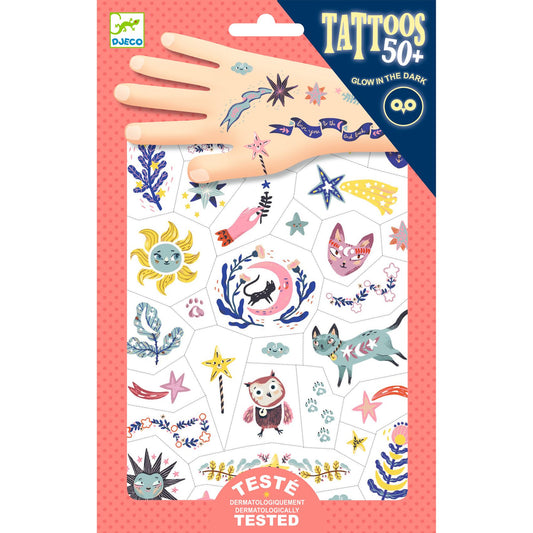 Tatuajes - Sweet dreams - Glow in the dark