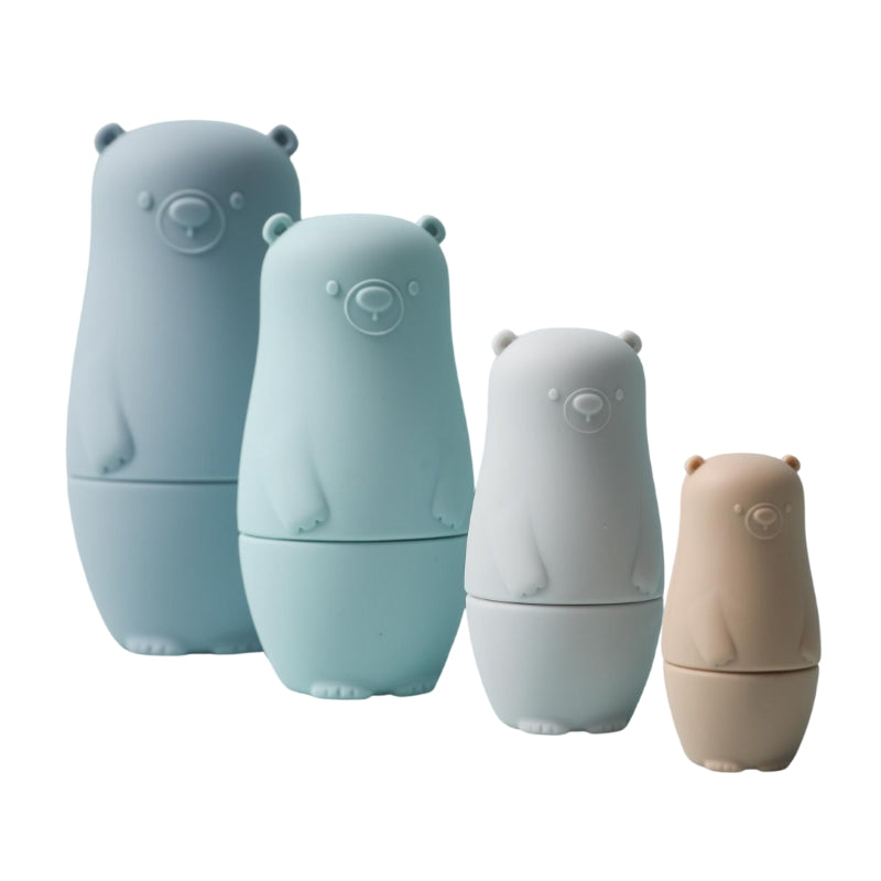 Mamushka de Osos Azul