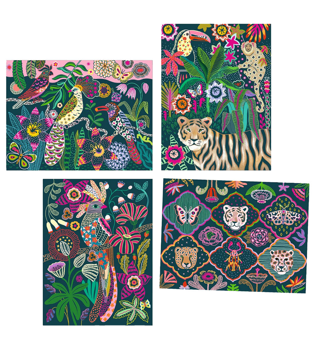 Láminas para raspar - Rococo