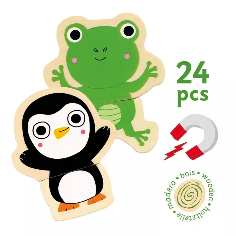 Coucou 12 Puzzles Magnéticos