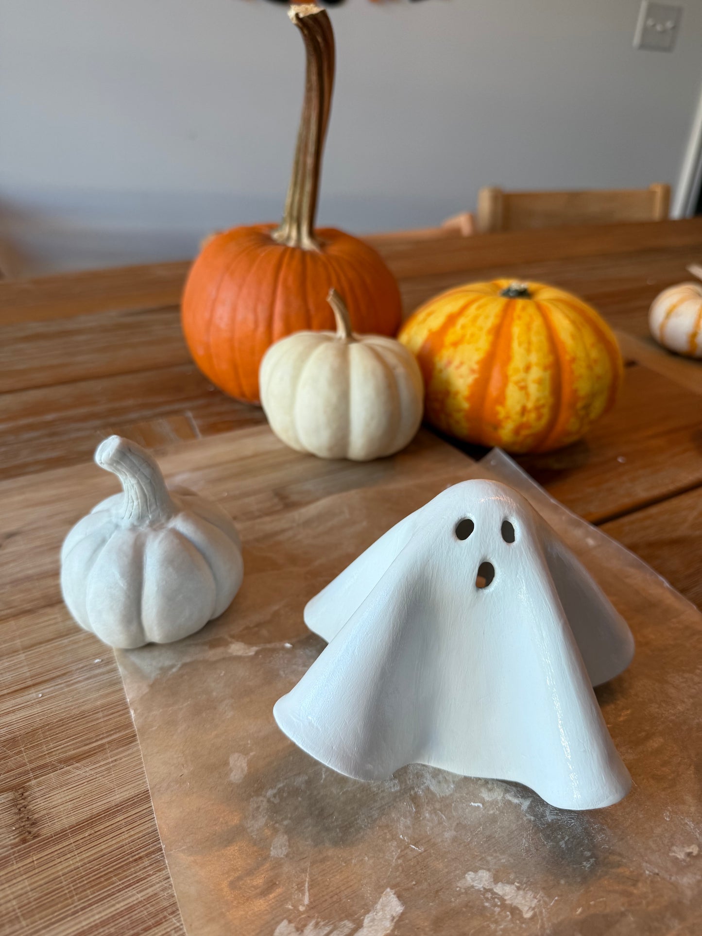 Kit de cerámica de secado al aire - Decoraciones de Halloween