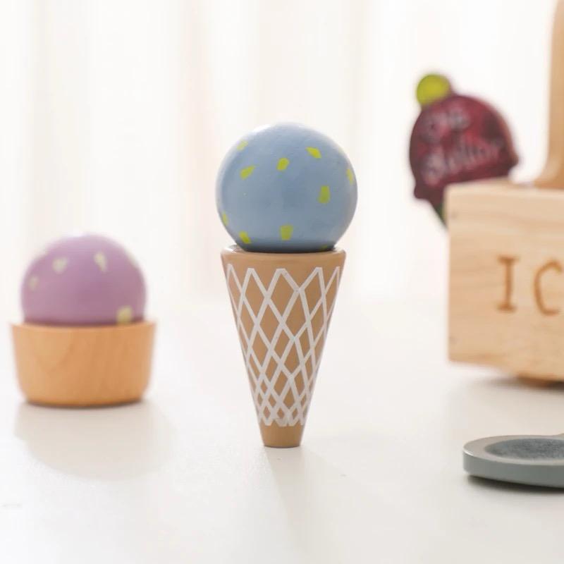 Heladería de madera