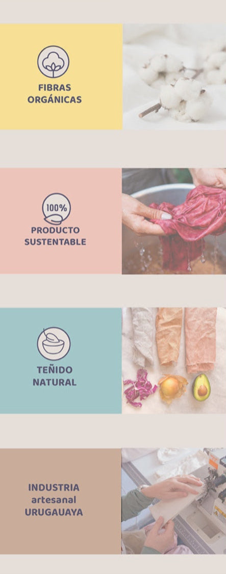 Set primera muda algodón orgánico: body + pantalón + gorrito