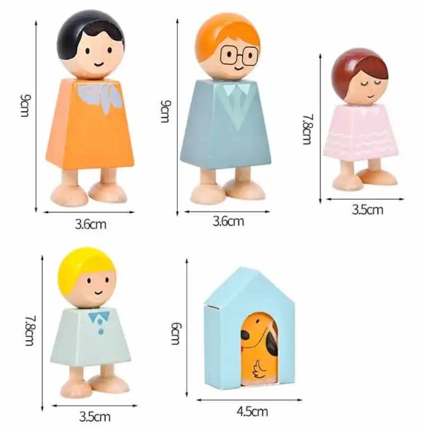 Familia de madera