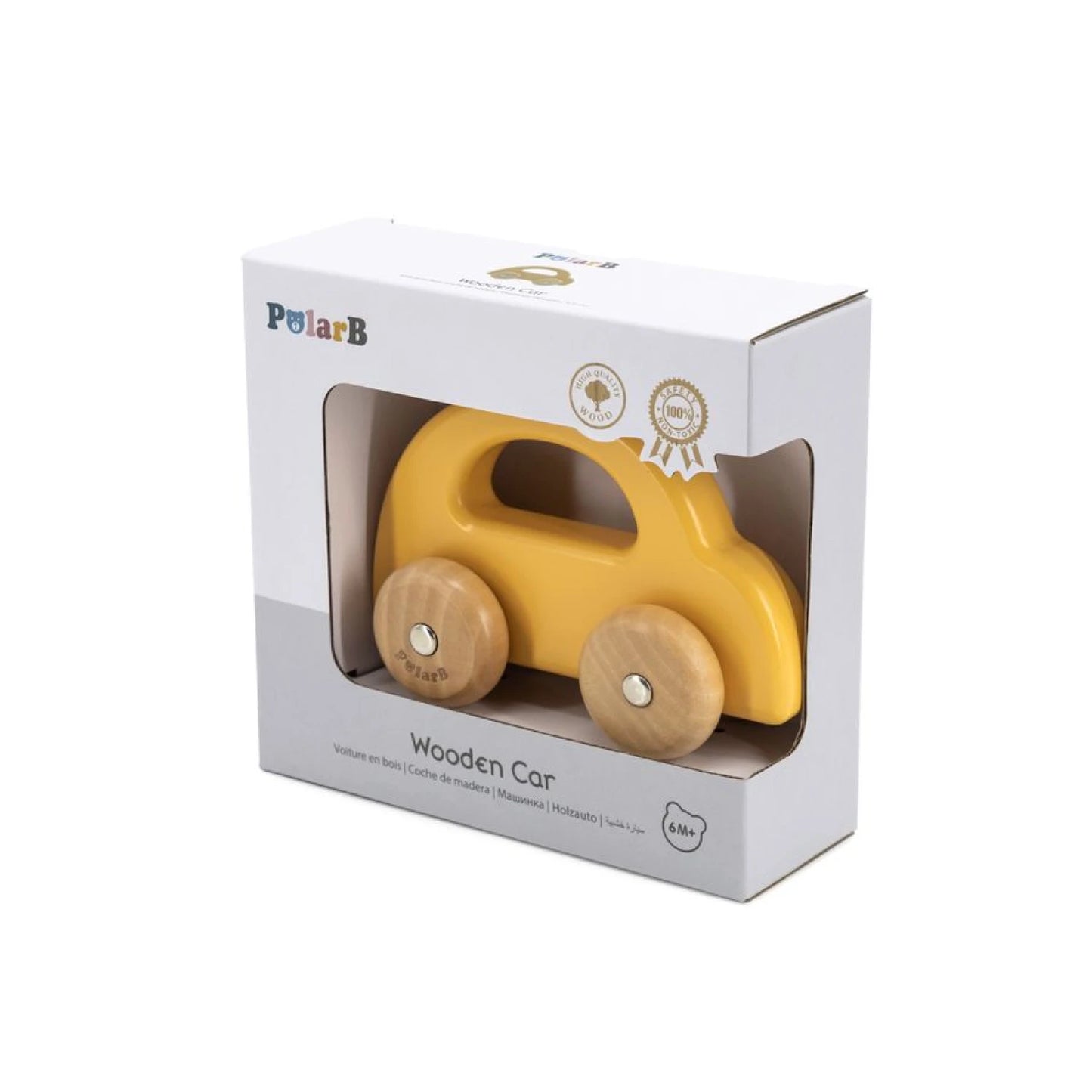 Auto de madera (Varios colores)