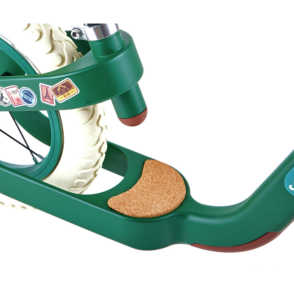 Bici de Equilibrio Retro Verde