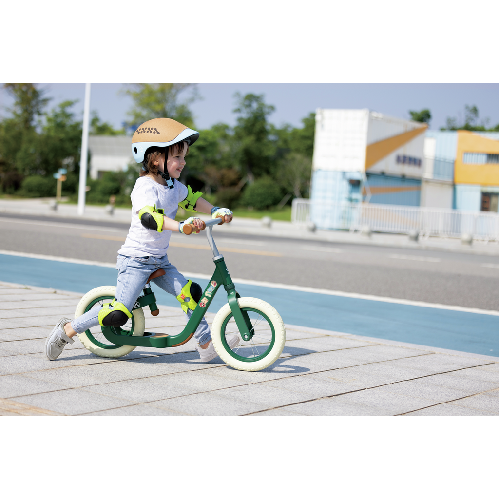 Bici de Equilibrio Retro Verde