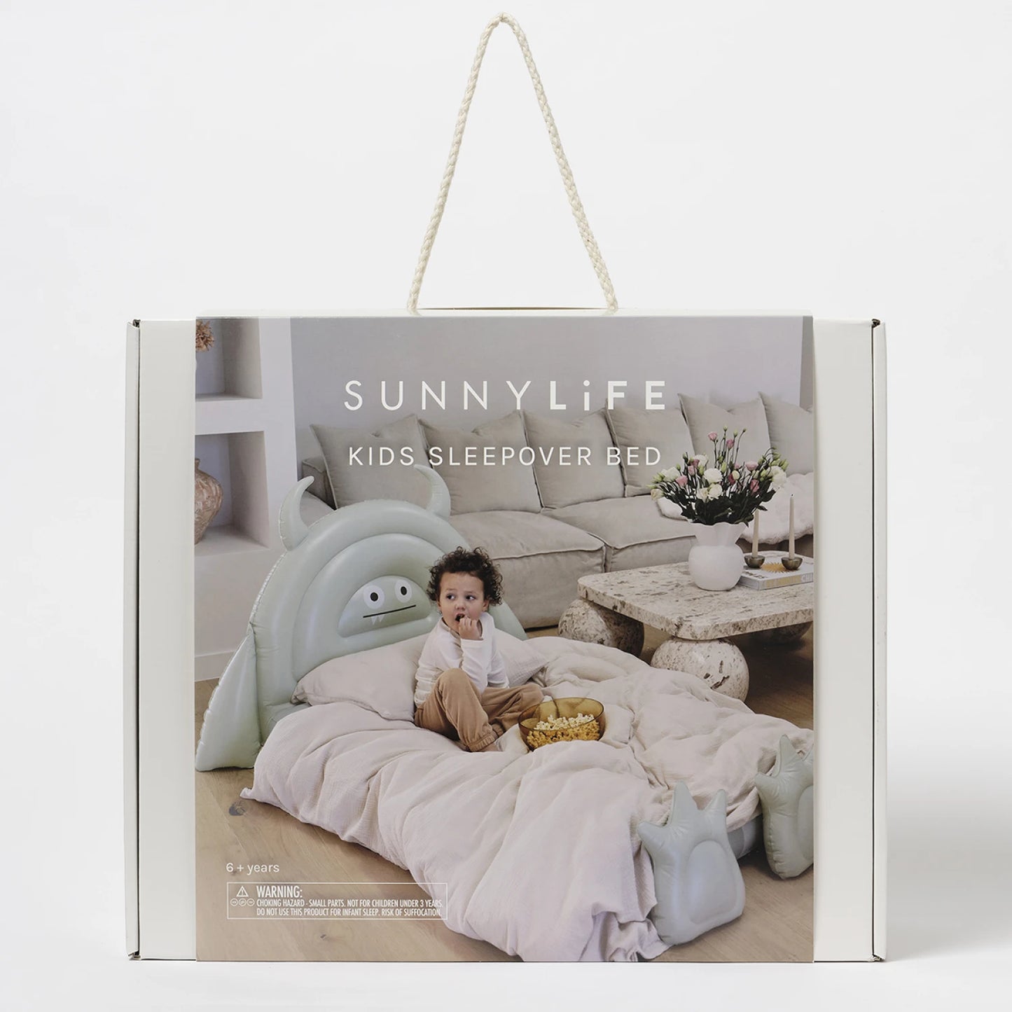 Colchón-cama inflable para pijamadas