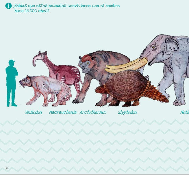 Libro de Actividades - Dinosaurios y animales prehistóricos del Uruguay