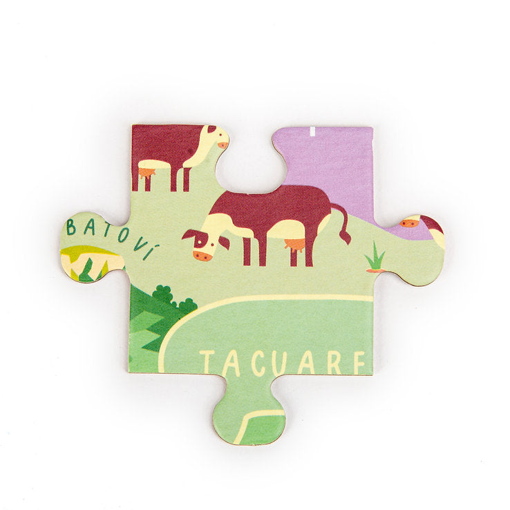 Puzzle Conociendo el Uruguay (120 Piezas)