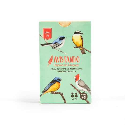 Avistando pájaros de Uruguay (Juego de cartas)