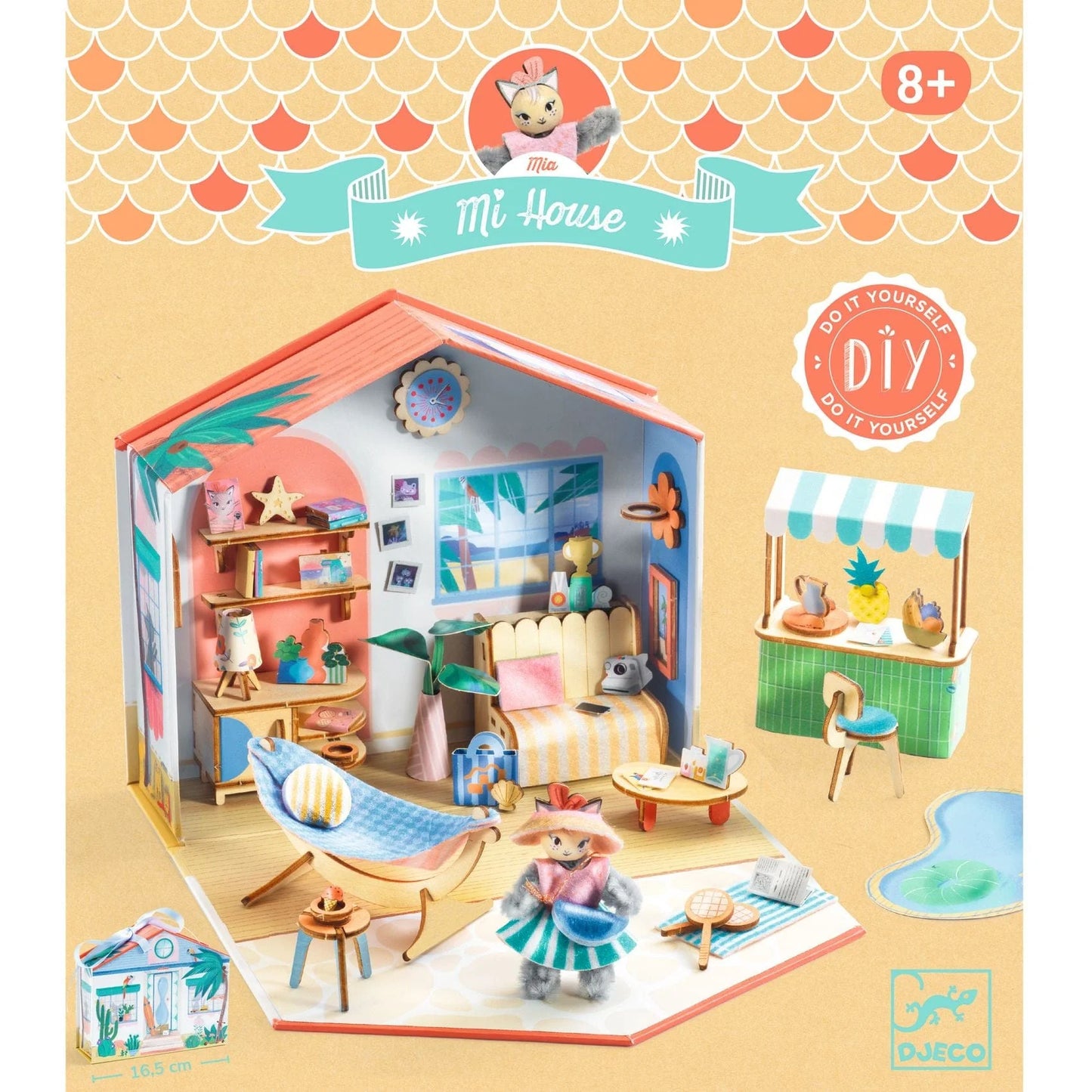 DIY Mini House para crear - Mi casa Mía