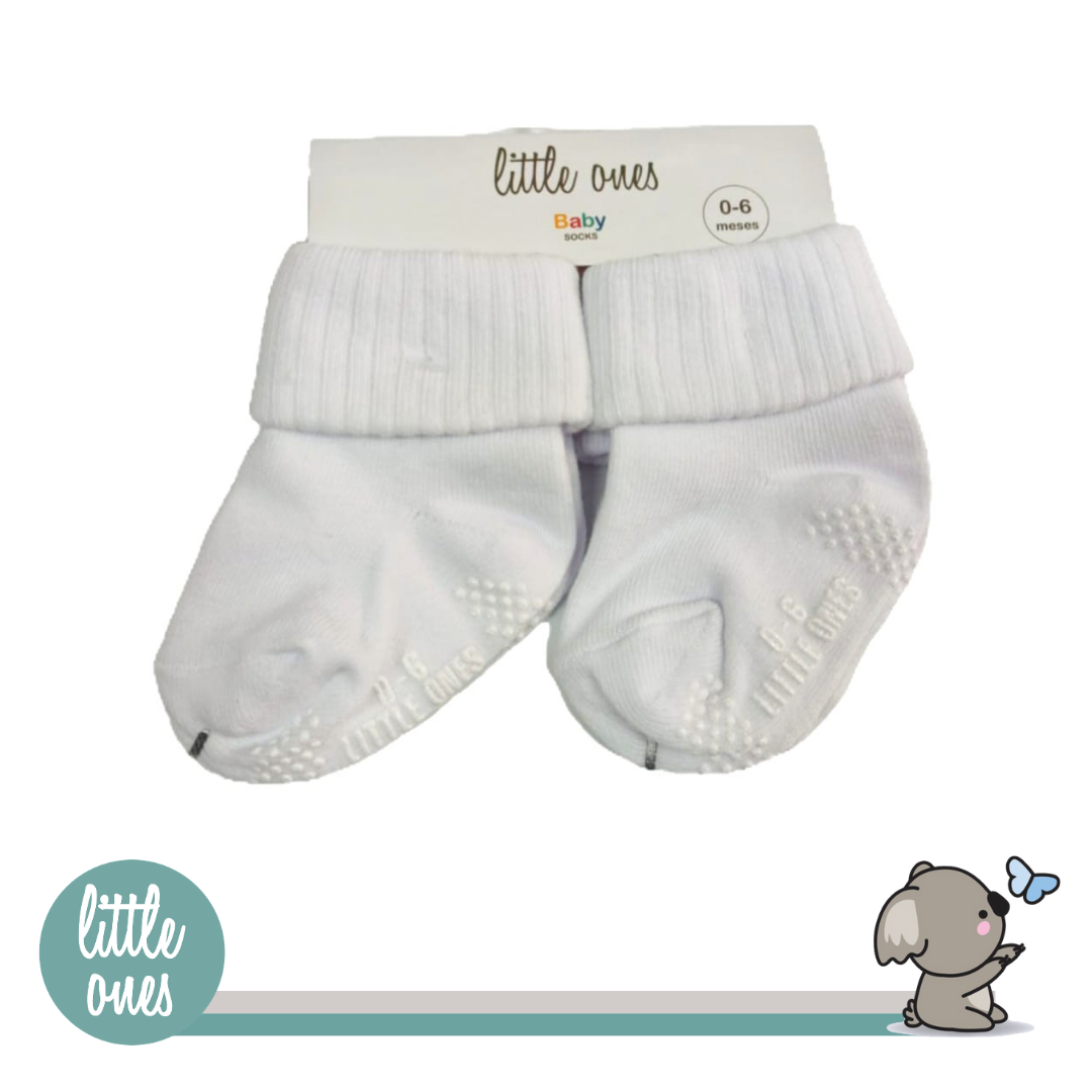 Medias Antideslizantes 6-12 meses (Set x 2)