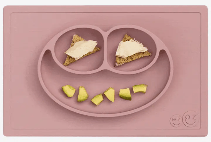 Happy Mat Individual+Plato Antideslizante Blush