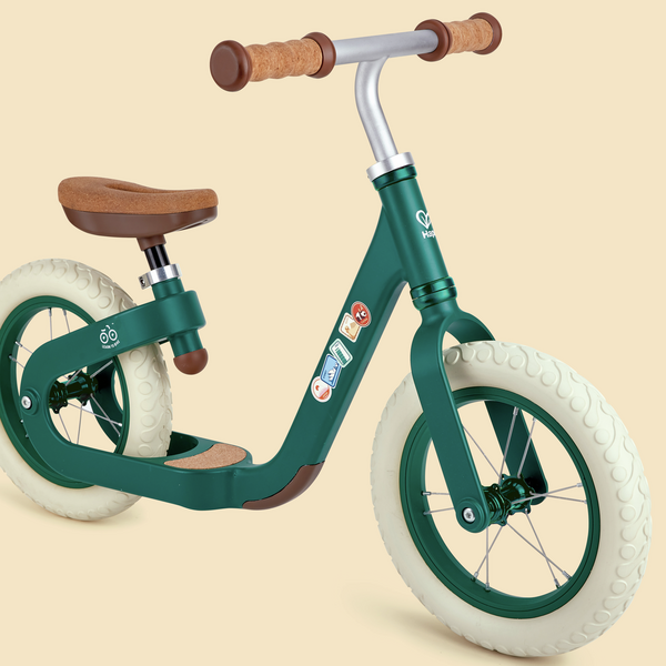 Bici de Equilibrio Retro Verde