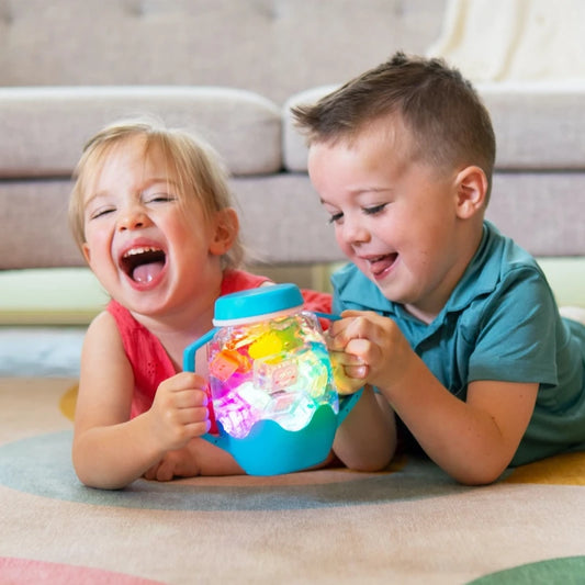 Jarra sensorial con luz