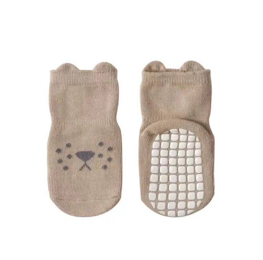 Medias con antideslizante - Beige (0 a 3 años)