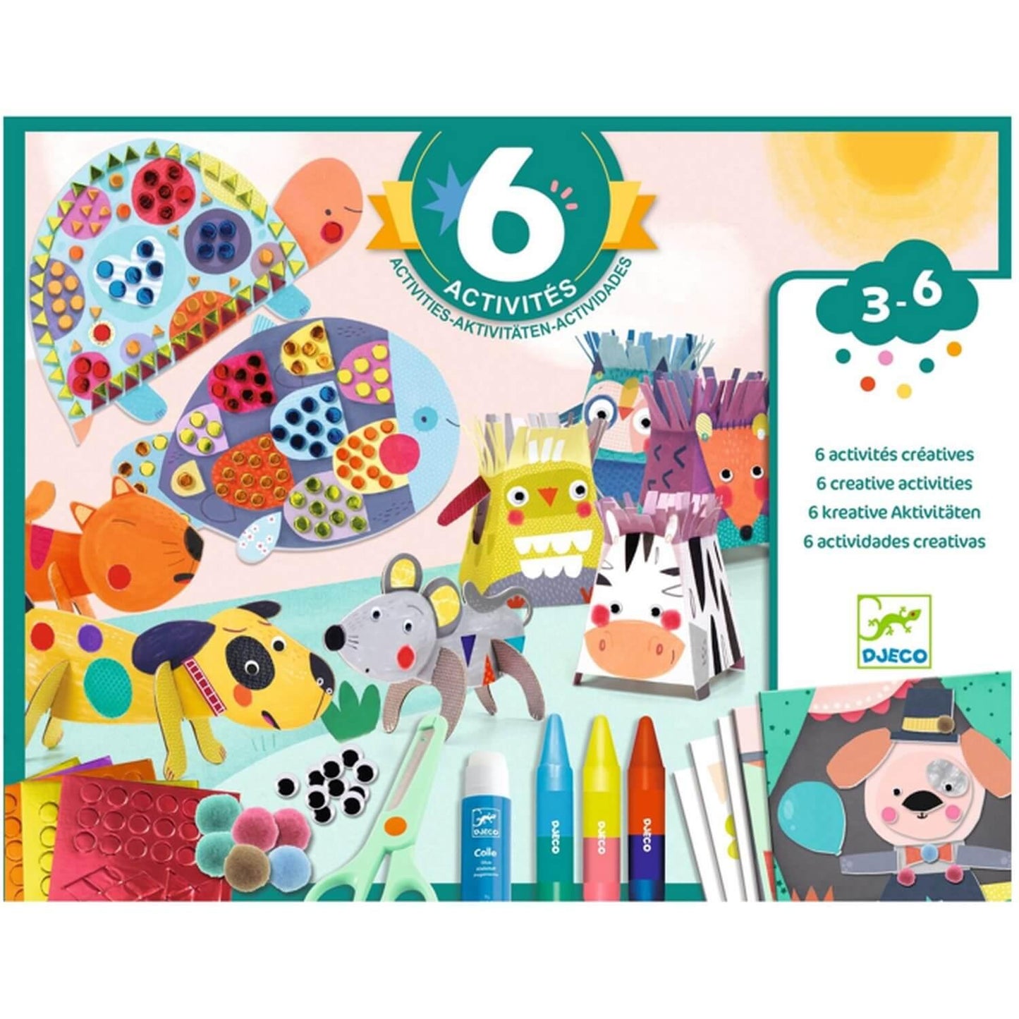 Caja de Manualidades - Los animales y sus hogares
