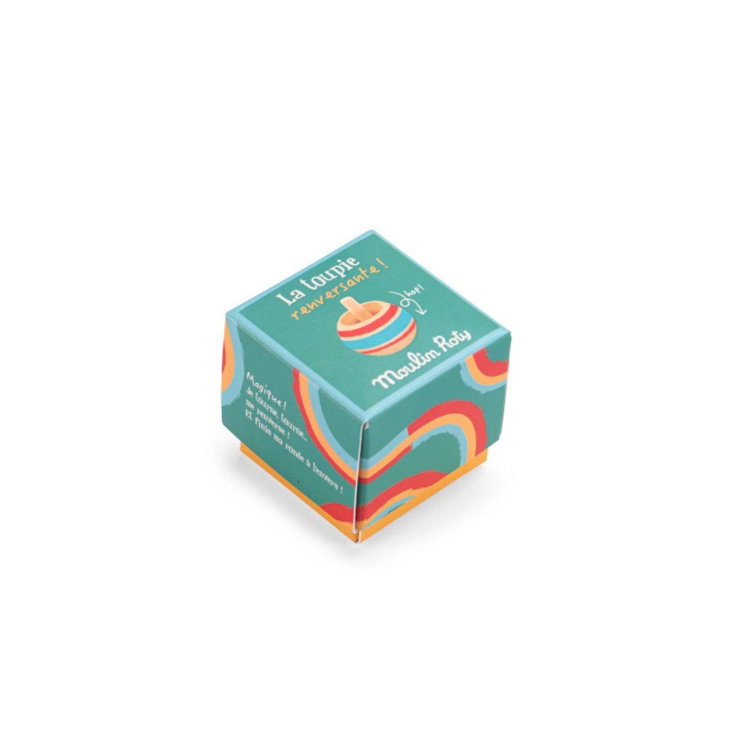 Trompo de Madera Celeste