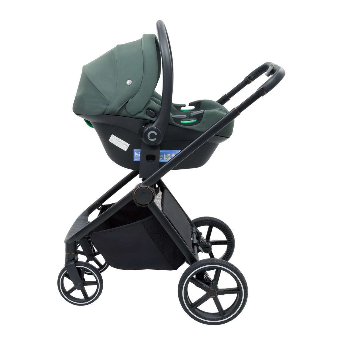 Cochecito Beverly V4 - Coche, Moisés y Huevito + Accesorios