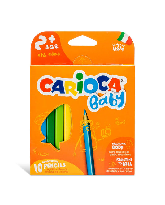 Lápices Baby resistentes - Set de 10 colores