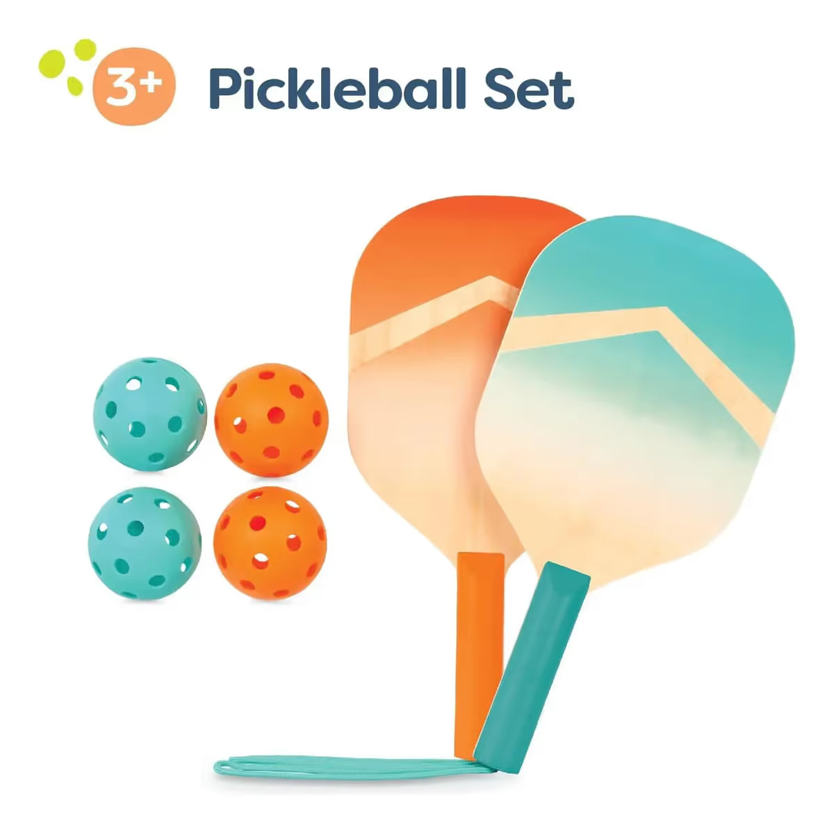 Set de Paletas y Pelotas de Pickleball