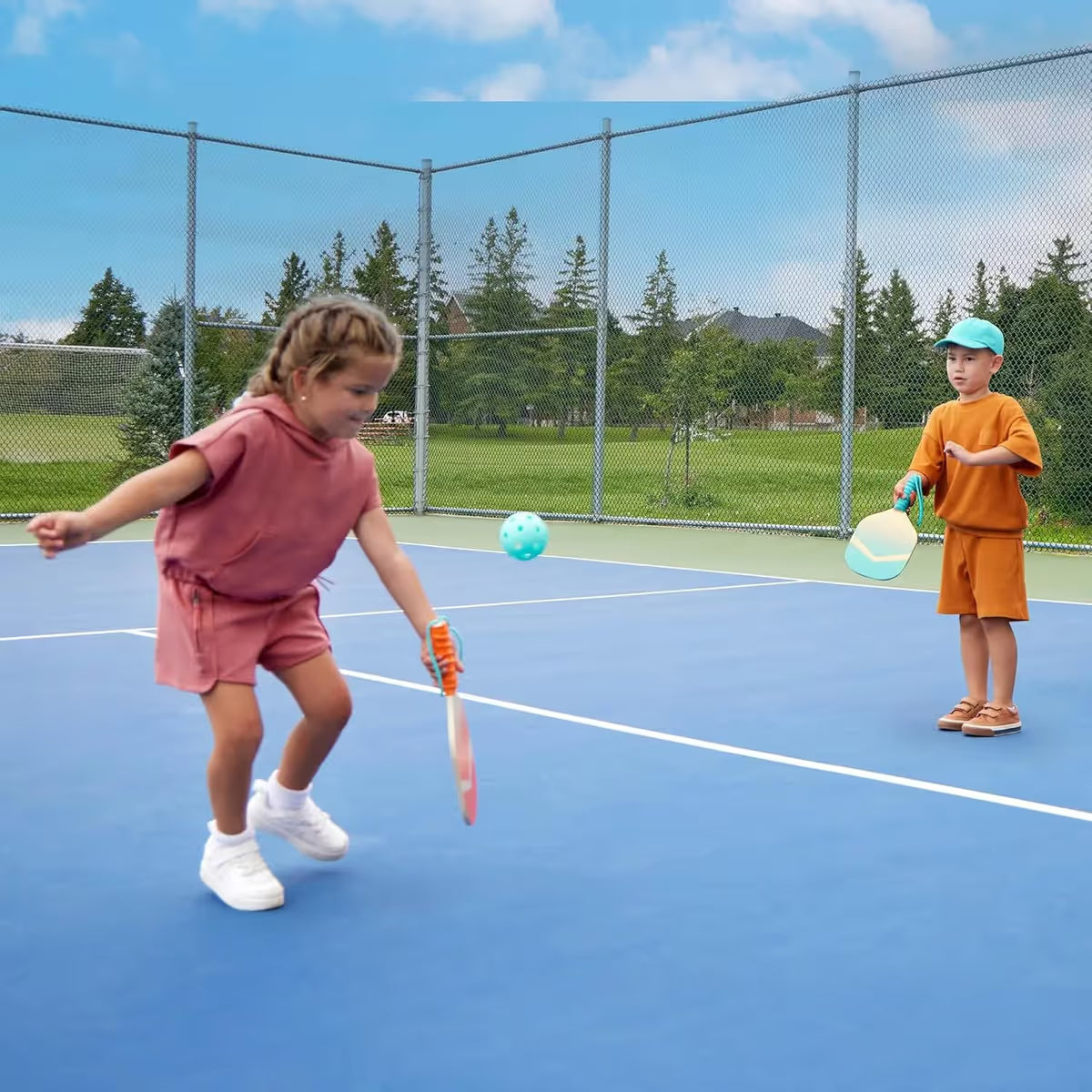 Set de Paletas y Pelotas de Pickleball