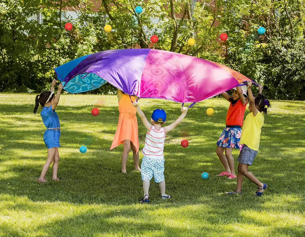 Paracaídas Lúdico con Pelotas