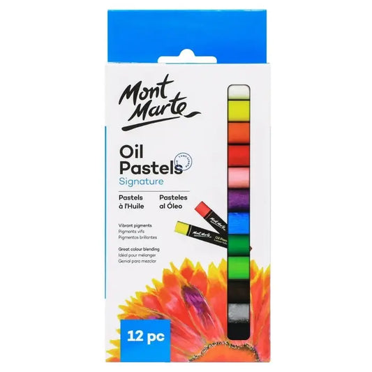 Óleos pasteles Signature (12 colores alta pigmentación)