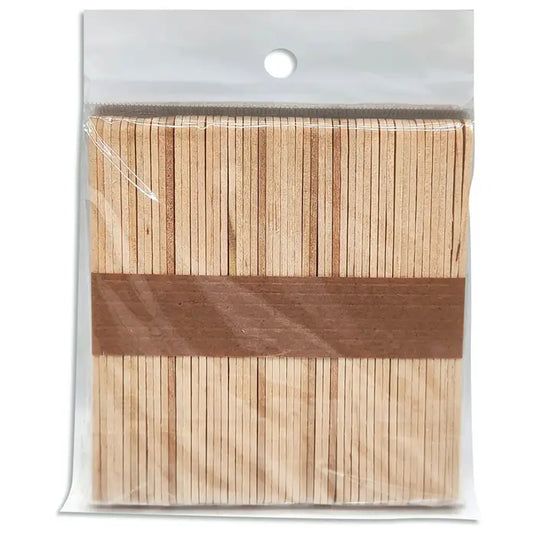 Palitos de helado de madera 11,5cm - set x50